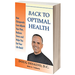 Chiropractic Novato CA Douglas DeSalvo Book Back To Optimal Health